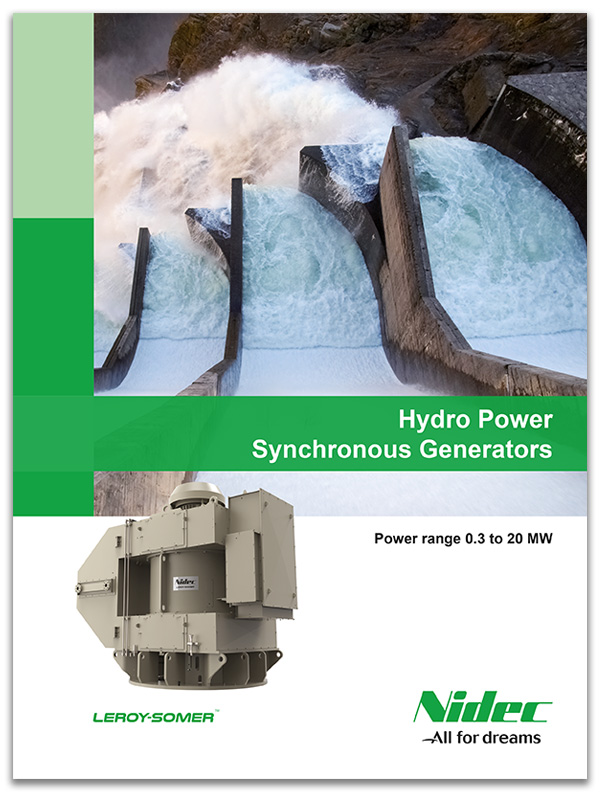 Leroy-Somer Hydro Power Synchronous Generators brochure