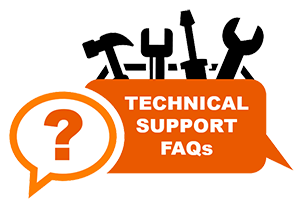 Technical Support FAQs