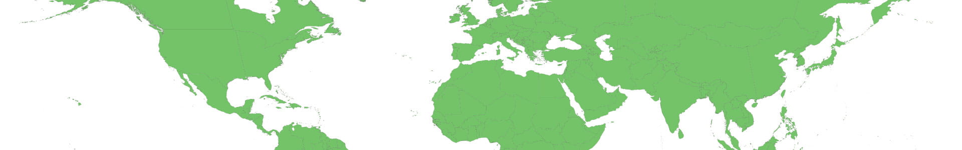 Service Network world map