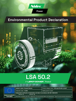 Environmental Product Declaration (EPD) for LSA 50.2 Leroy-Somer™ alternator