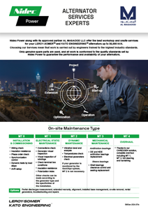 Service brochure