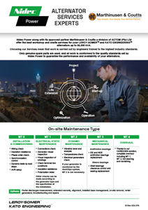 Service brochure