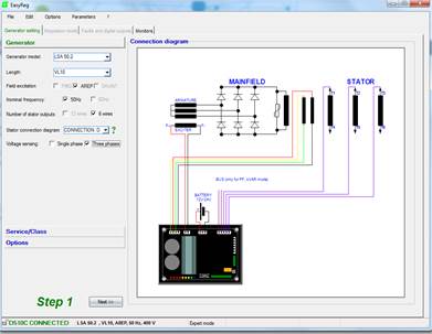 Easyreg screenshot