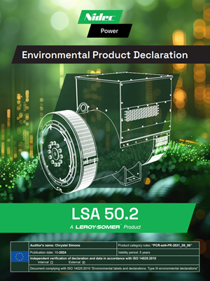 Leroy-Somer™ LSA 50.2 Environmental Product Declaration