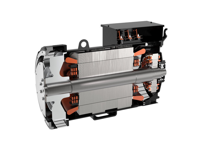 Nidec Leroy-Somer TAL 0473 industrial alternator cut 