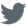 A gray version of the iconic Twitter logo displays a bird against a background.