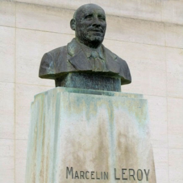 Marcellin Leroy's bust