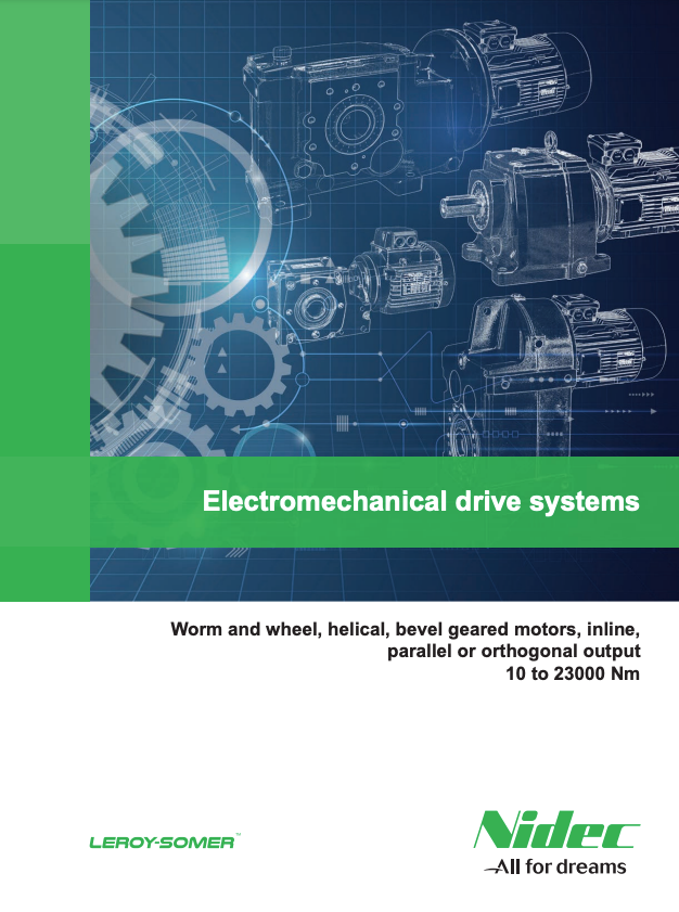 Miniature brochure Systemes dentrainement electromecaniques
