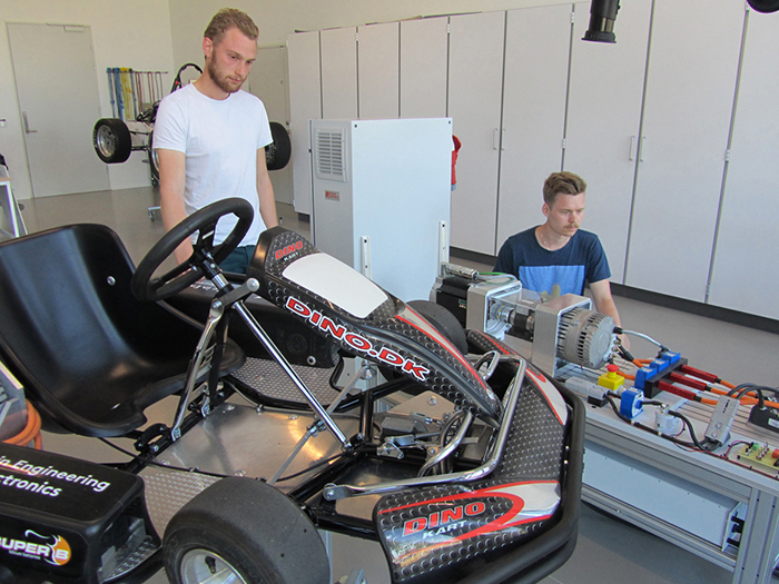 Go-kart testing bench