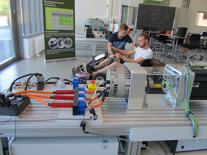 Danemark University students leroy somer motors